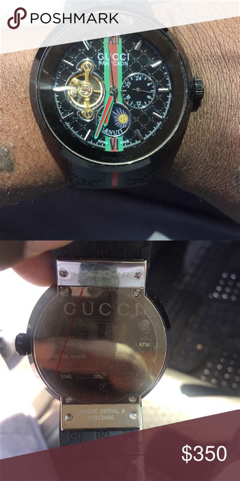 fale gucci watches|check Gucci watch serial number.